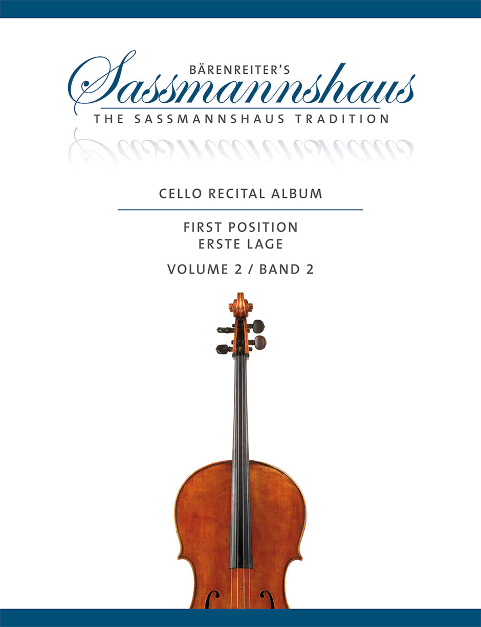 Sassmannshaus Cello Recital Album Volume 2