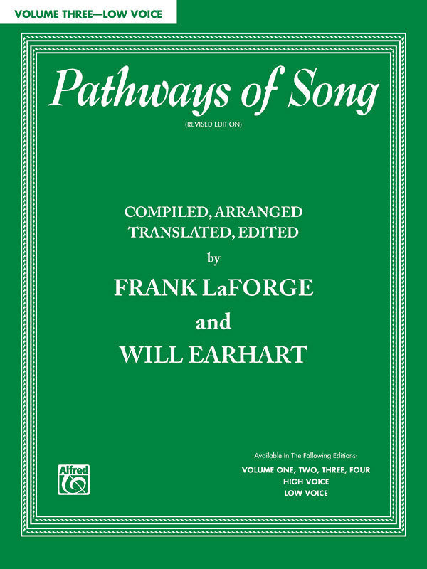 Pathways of Song Volume 3 Book Low