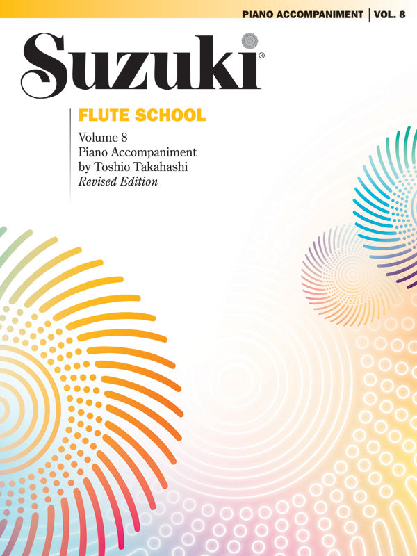 Suzuki Flute School Volume 8 Piano Accomp