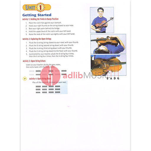 String Explorer Book 1 - Violin Book/ECD