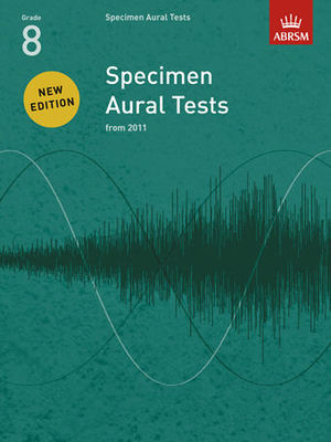 ABRSM Specimen Aural Tests Grade 8 Book Only