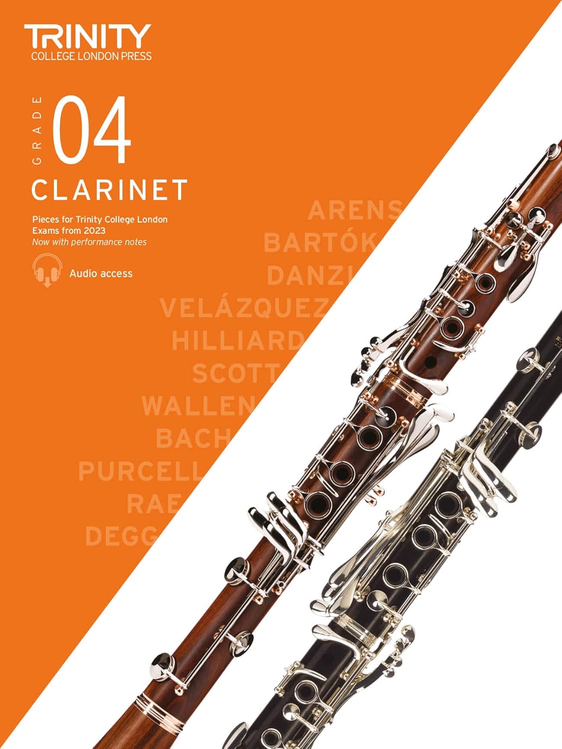 Trinity Clarinet Exam Pieces from 2023 Gr 4 Sc/Pt