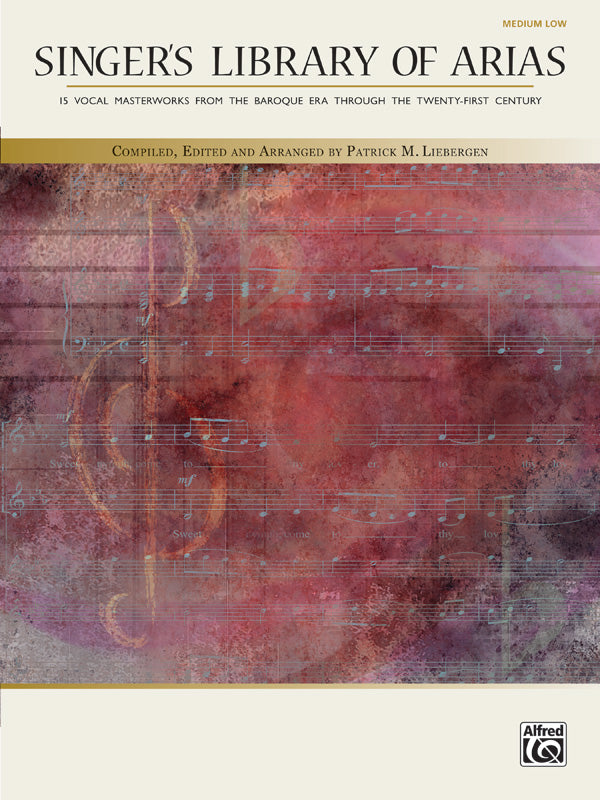 SINGERS LIBRARY OF ARIAS LOW VOICE BK