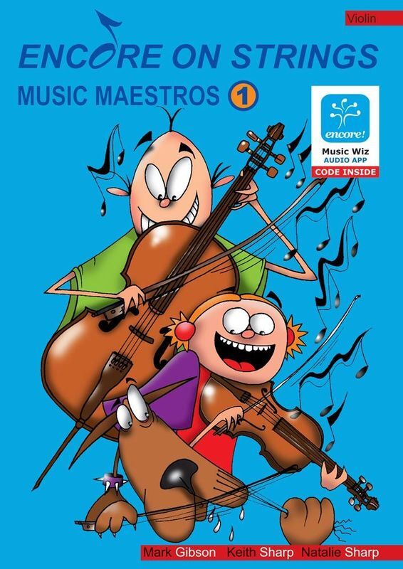 Encore On Strings Music Maestros Violin Bk1 Book/OA