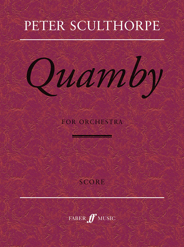 Quamby Didgeridoo and Orchestra Full Score