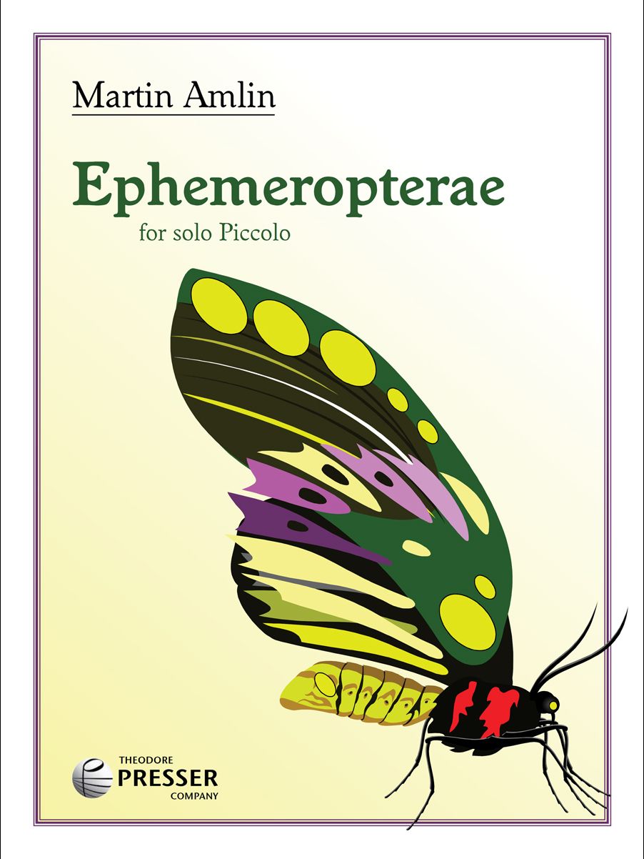 Ephemeropterae for Solo Piccolo - Amlin - Presser