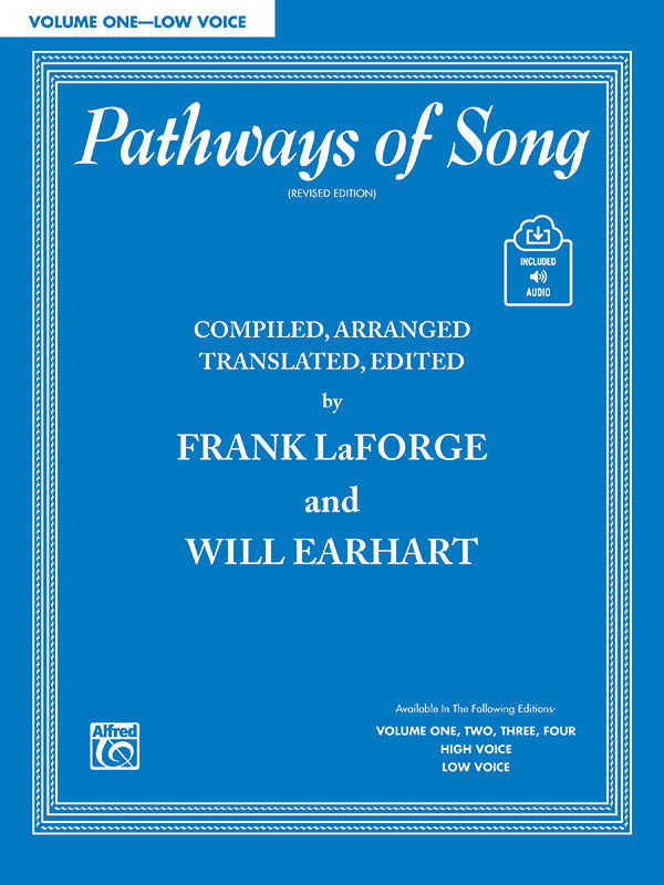 Pathways of Song Volume 1 Book/CD Low