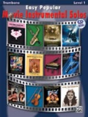 Easy Popular Movie Inst Solos Trombone Bk/CD