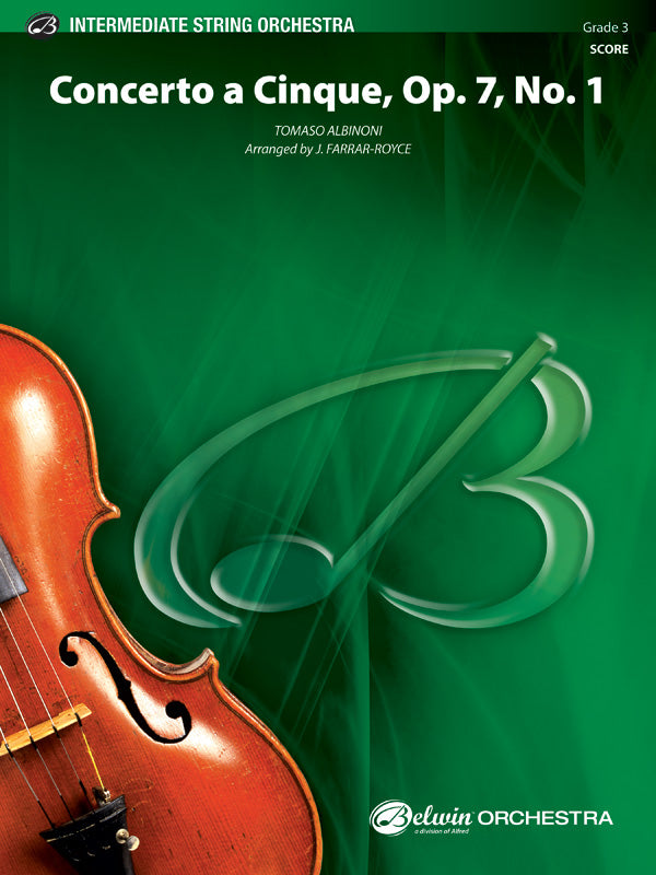 CONCERTO A CINQUE OP7 NO1 SO GR3 ALBINONI TOMASSO
