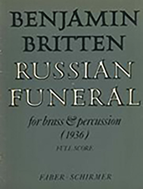 RUSSIAN FUNERAL BRASS BAND SCORE - Faber 0571506003