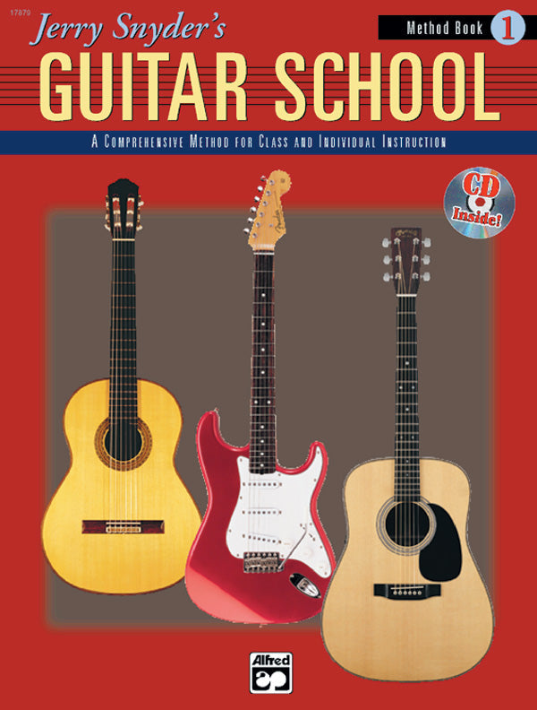Jerry Snyders Guitar School Book 1 Student Book/CD