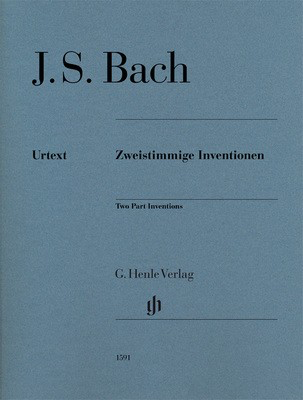 Two Part Inventions BWV 772-786 without fingering