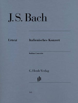 Italian Concerto BWV 971 - Johann Sebastian Bach - Piano G. Henle Verlag Piano Solo