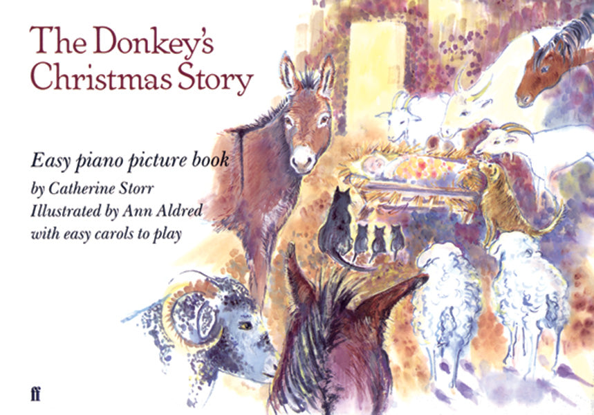 DONKEYS CHRISTMAS STORY EASY PIANO