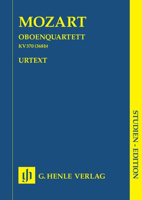 Oboe Quartet in F major K 370 Study Score