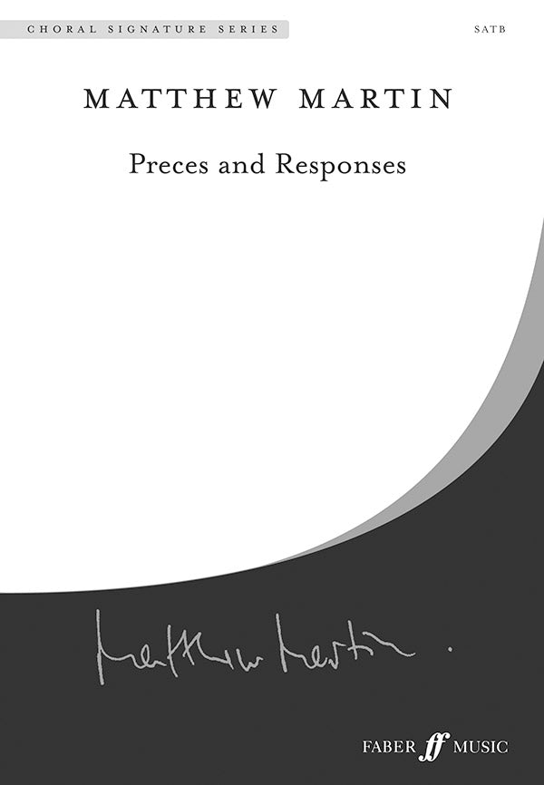 PRECES AND RESPONSES SATB