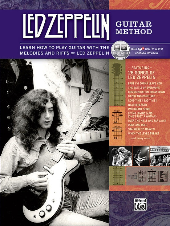 Led Zeppelin Guitar Method Book/CD