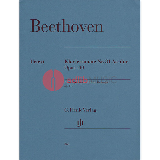 Piano Sonata in A flat major Op 110