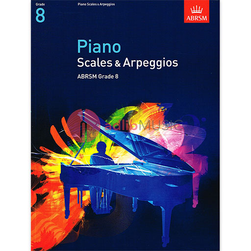 ABRSM Piano Scales Arpeggios & Broken Chords Gr 8