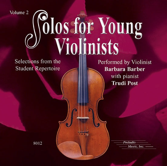 Solos for Young Violinists Volume 2 CD