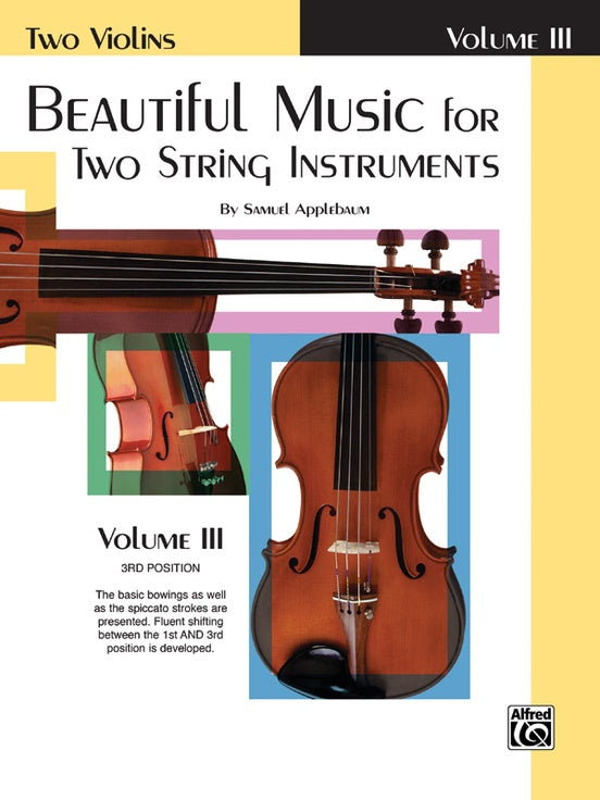 Beautiful Music for Two String Instruments Volume 3 - Two Violins