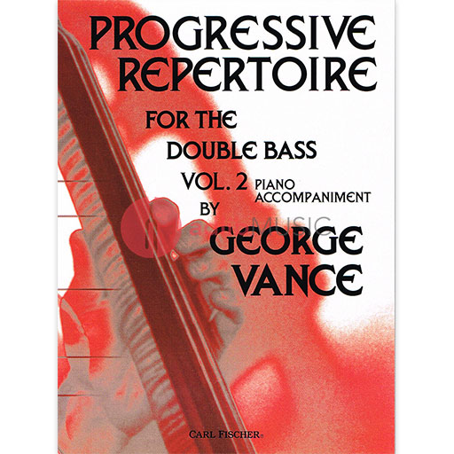 Progressive Repertoire for Double Bass 2 Pno Acc