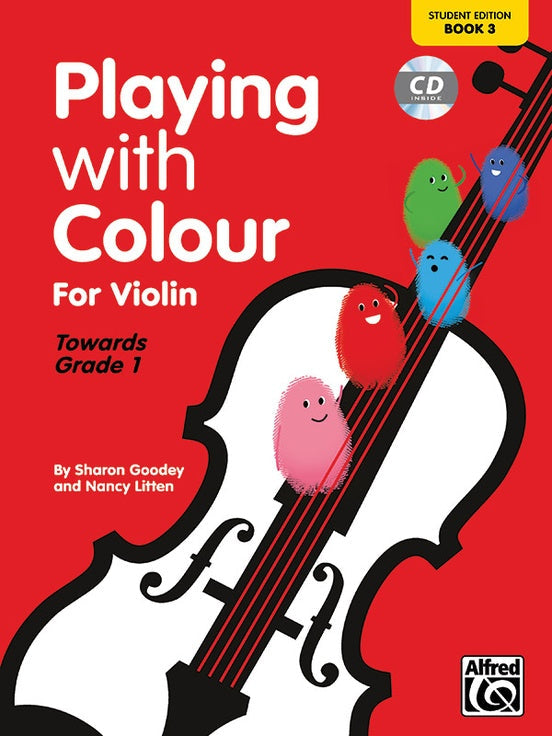Playing with Colour for Violin Book 3 Book/CD