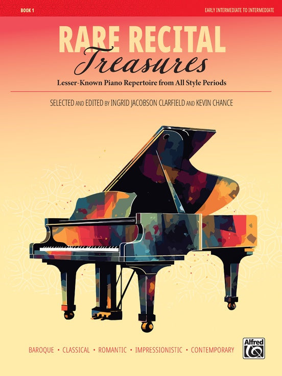 Rare Recital Treasures Book 1 - Piano - Alfred 52039