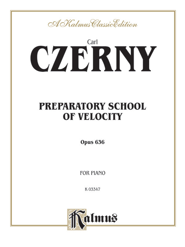 PREPARATORY SCHOOL VELOCITY OP 636 P/S
