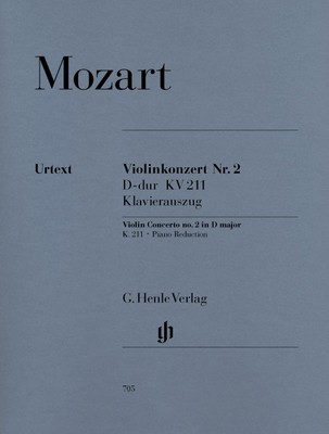 Violin Concerto No 2 D major K 211 Violin/Piano