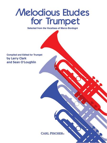Melodius Etudes For Trumpet - Bordogni - Carl Fischer