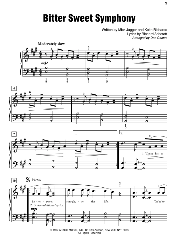 Simply Rock 90s EasyPiano - Coates - Alfred