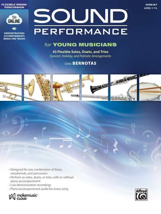 Sound Performance for Young Musicians Horn Book/OA