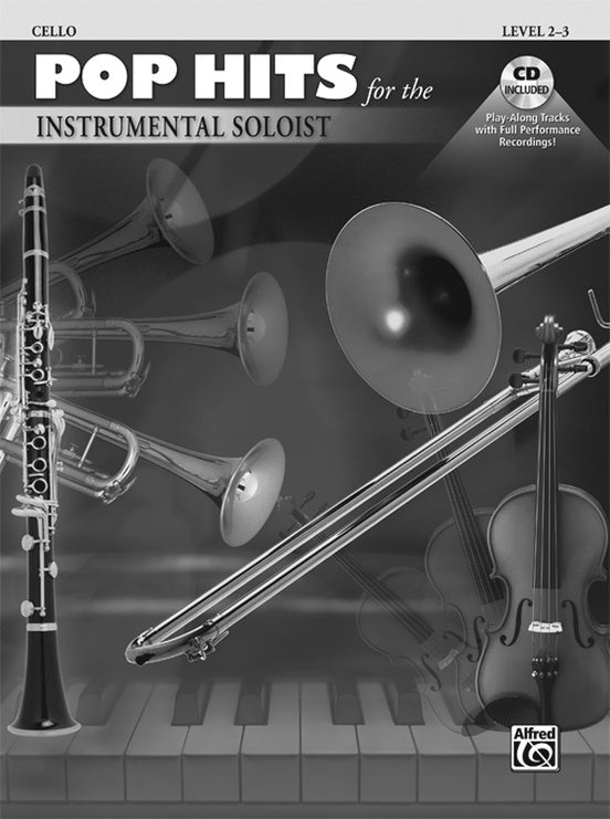 Pop Hits for Instrumental Soloist Cello Bk/Cd