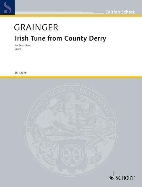 Irish Tune from County Derry Brass Band Score/Parts - Grainger Percy Wright Dennis