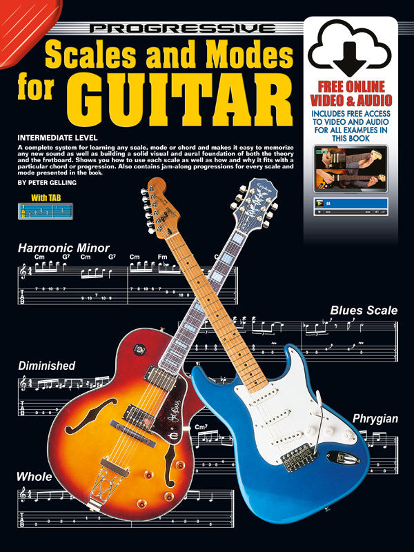 Progressive Scales and Modes for Guitar Book/OA