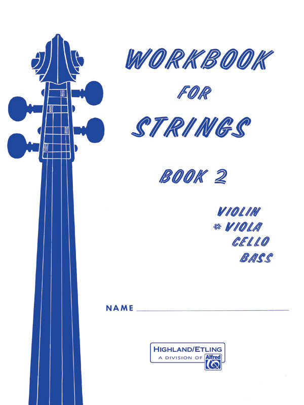 Workbook for Strings Book 2 - Viola