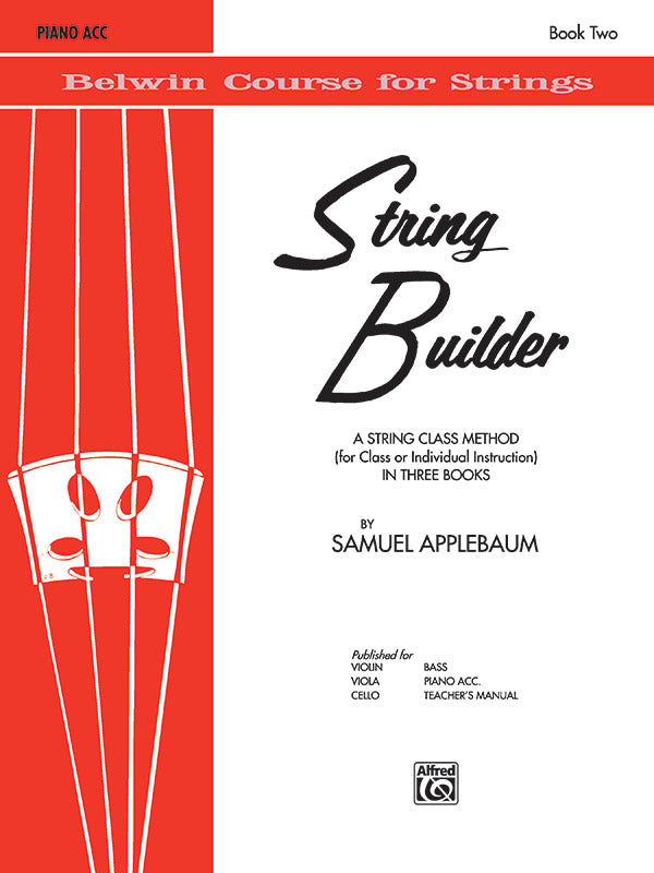 String Builder Book Two - Piano Accompaniment