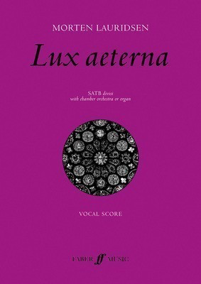 Lux Aeterna Vocal Score SATB/Organ