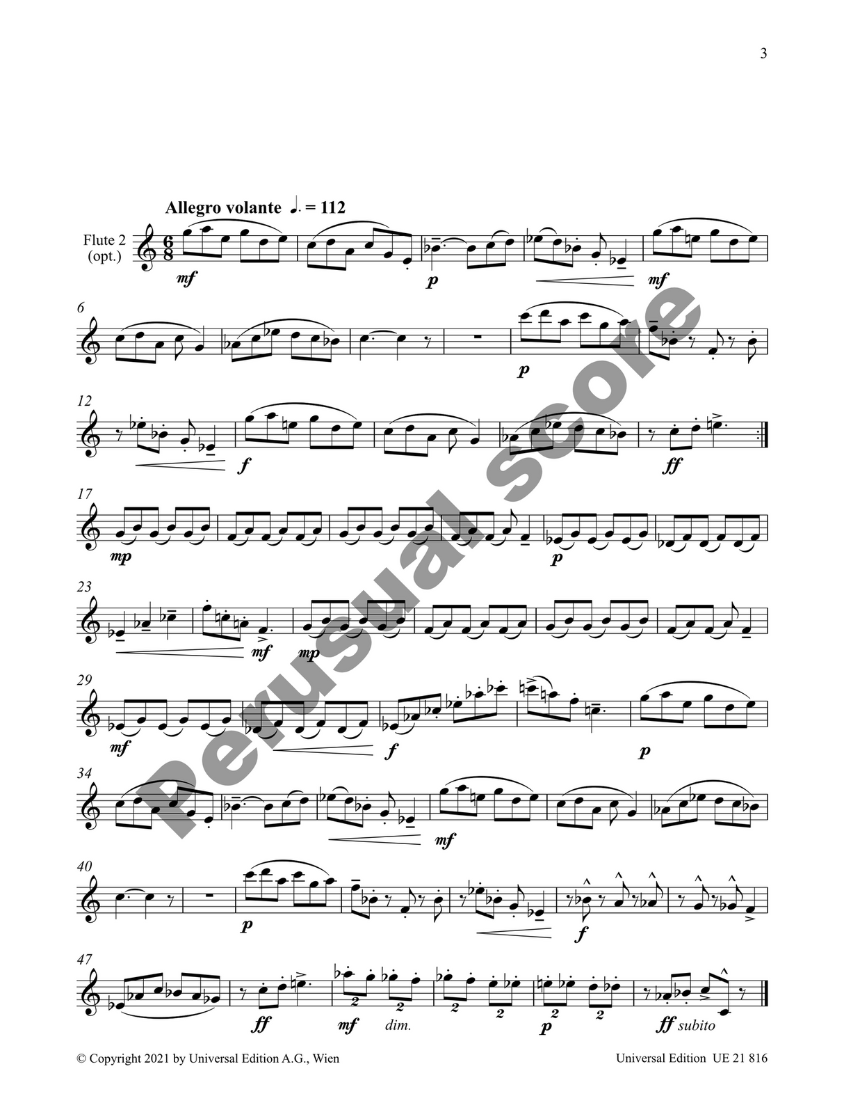 14 Studies in Duet Form for 1-2 Flutes - James Rae