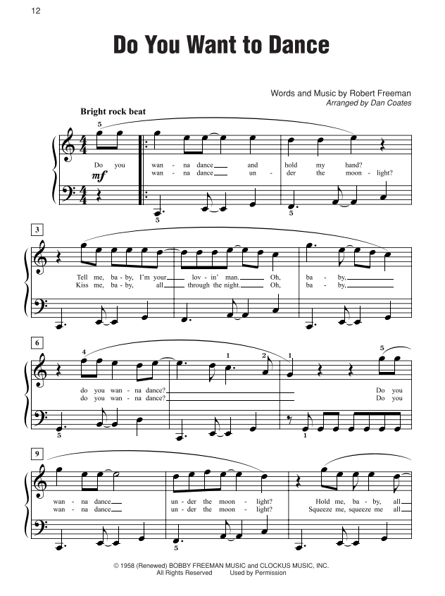 Simply Rock 50s EasyPiano - Coates - Alfred 30043