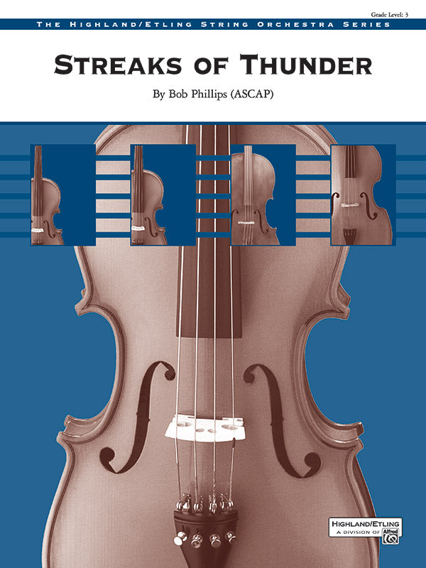 Phillips Streaks of Thunder String Orchestra Grade 3 Score/Parts