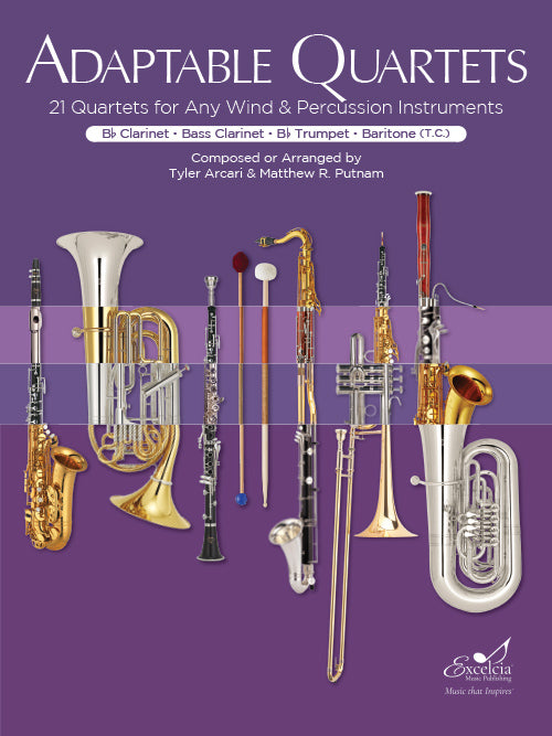 Adaptable Quartets for Winds- Clarinet/Trumpet