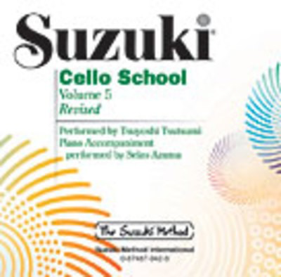 Suzuki Cello School Volume 5 CD