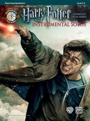 Harry Potter Inst Solos Piano Accomp Bk/CD