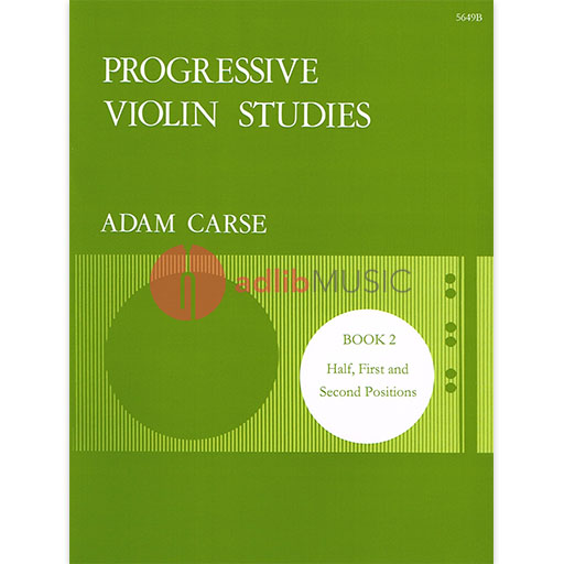 Carse Progressive Violin Studies Book 2