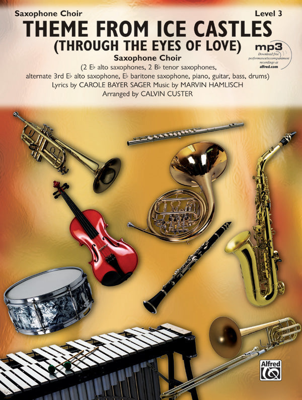 Theme from Ice Castles for Sax Choir