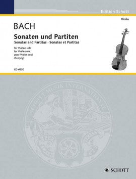 Bach Sonatas and Partitas for Violin