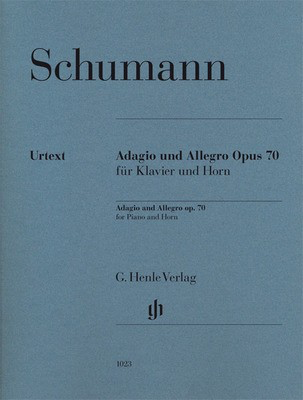 Adagio and Allegro Op 70 for Horn and Piano