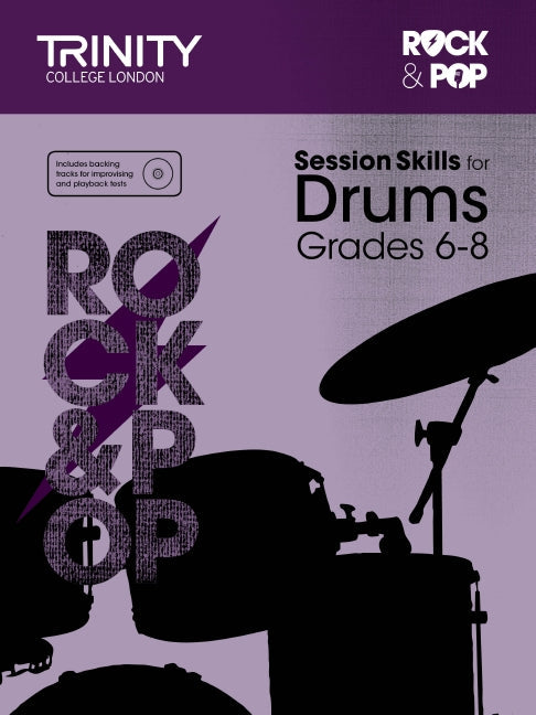 Session Skills for Drums Grades 6-8 Book/CD